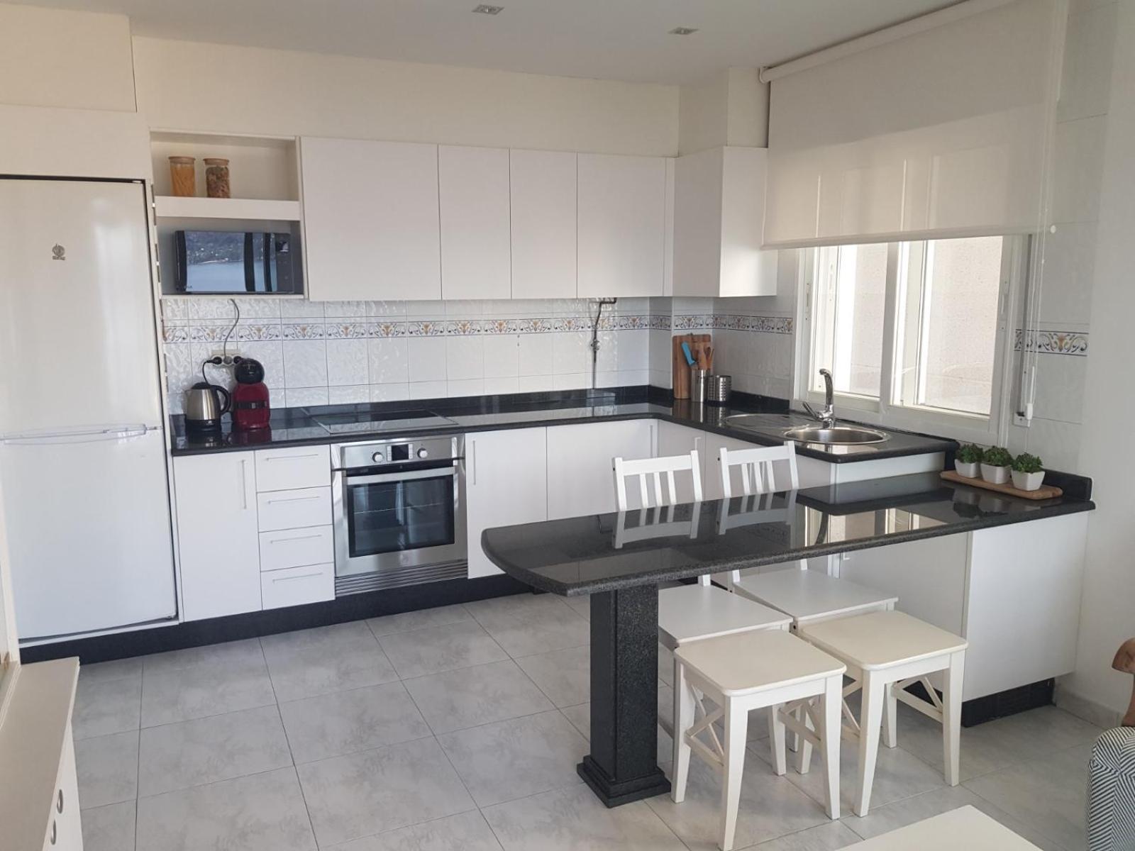 Coqueto Apartamento En Raxo, Sanxenxo Kültér fotó