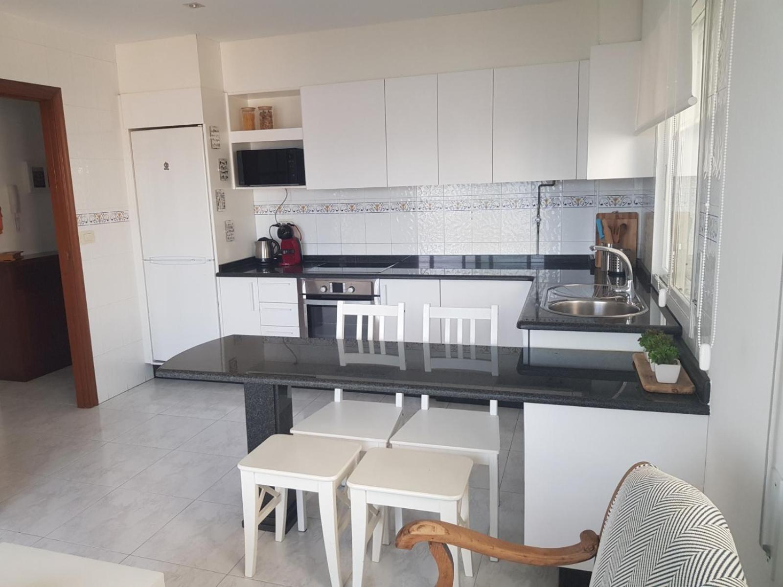 Coqueto Apartamento En Raxo, Sanxenxo Kültér fotó