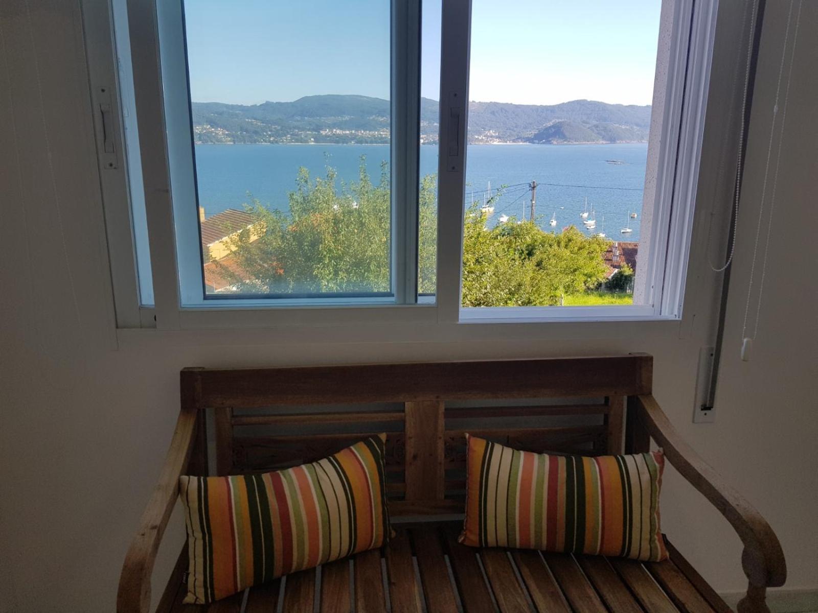 Coqueto Apartamento En Raxo, Sanxenxo Kültér fotó